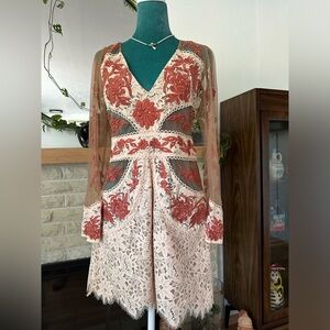 Lace mini dress For Love Lemons